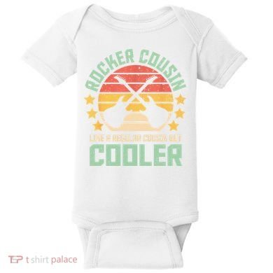 Rocker Cousin Like A Regular Cousin But Cooler Baby Bodysuit