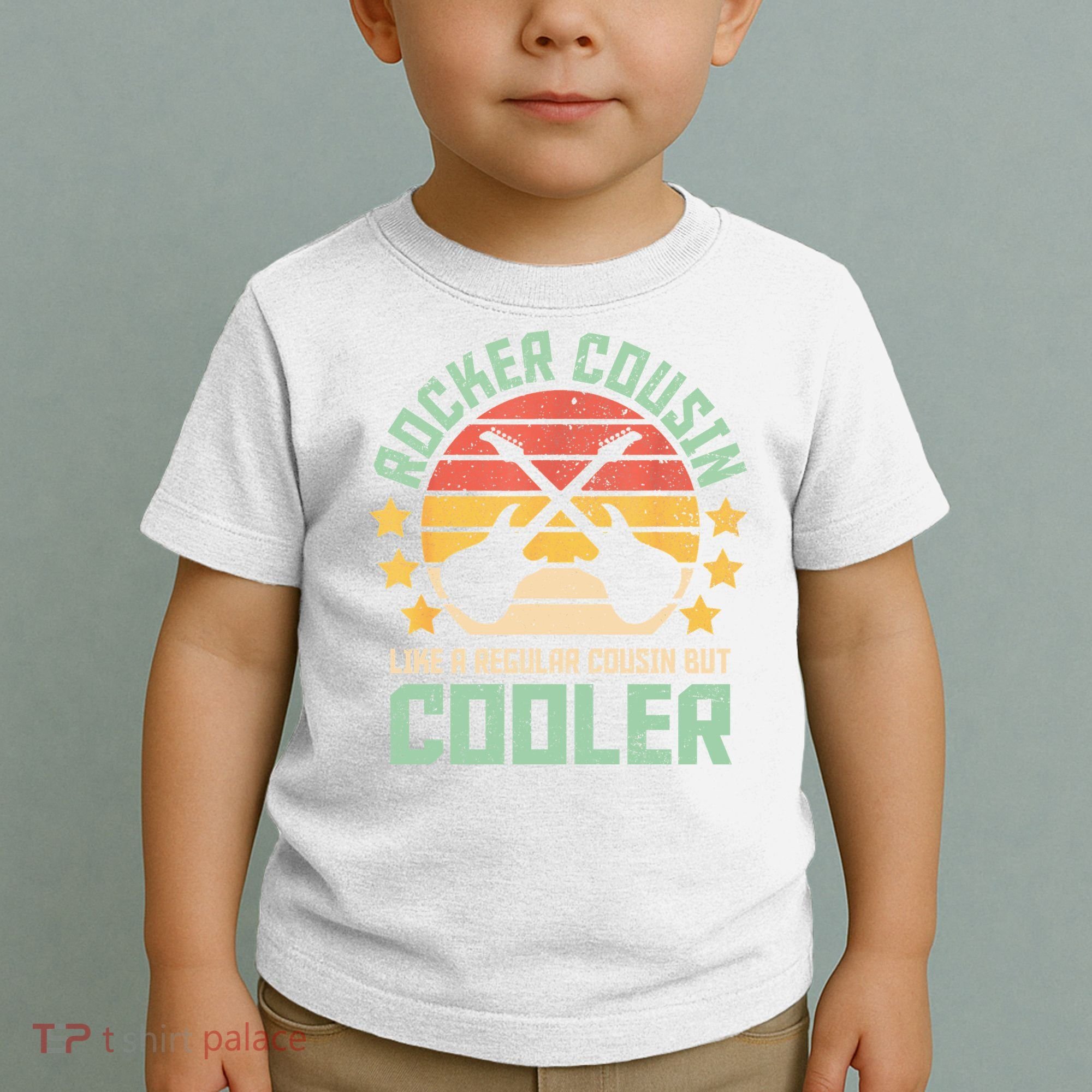 Rocker Cousin Like A Regular Cousin But Cooler Toddler T-Shirt