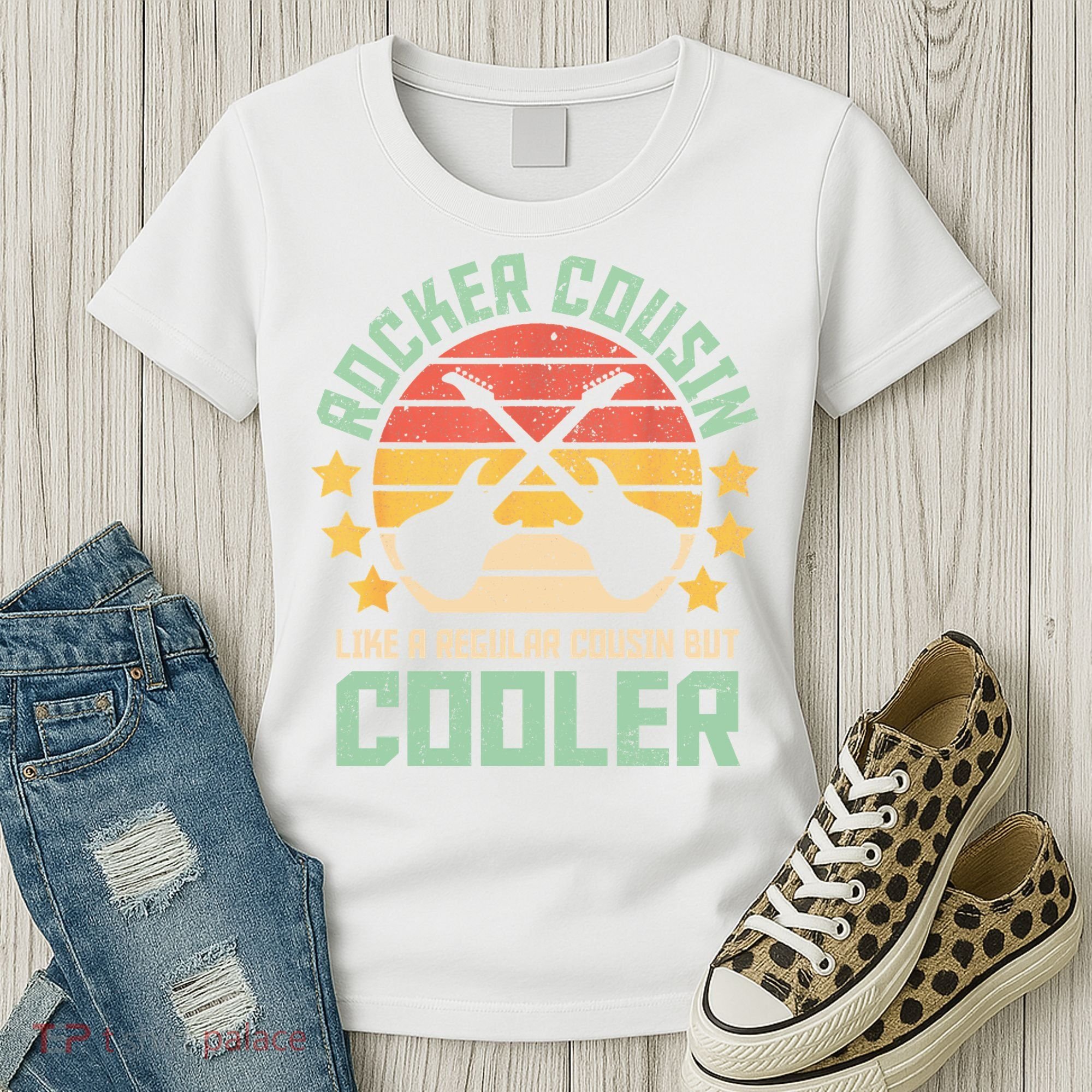 Rocker Cousin Like A Regular Cousin But Cooler Women's T-Shirt