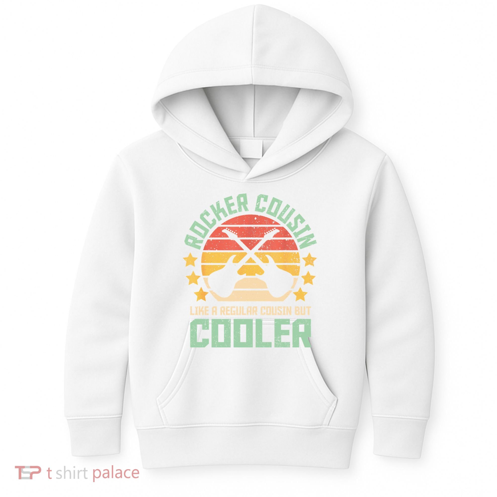 Rocker Cousin Like A Regular Cousin But Cooler Kids Hoodie