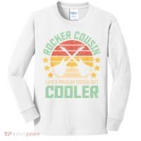 Rocker Cousin Like A Regular Cousin But Cooler Kids Long Sleeve Shirt thumb 0