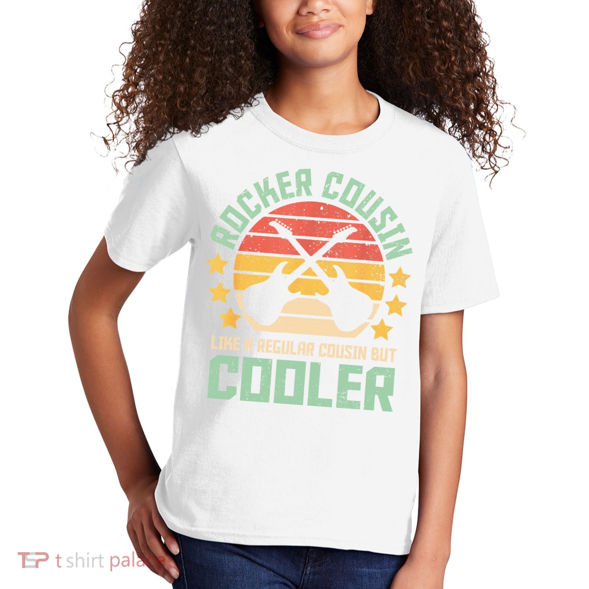 Rocker Cousin Like A Regular Cousin But Cooler Kids T-Shirt