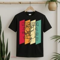 Retro Capybara Math Student Vintage Mathemetician Mathybara T-Shirt thumb 2