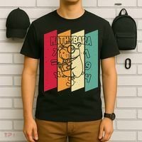 Retro Capybara Math Student Vintage Mathemetician Mathybara T-Shirt thumb 6