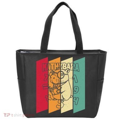 Retro Capybara Math Student Vintage Mathemetician Mathybara Tote Bag