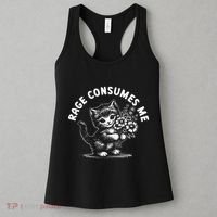 Rage Consumes Me Cat Funny Hilarious Kitten Meme Women's Tank Top thumb 3