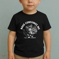 Rage Consumes Me Cat Funny Hilarious Kitten Meme Toddler T-Shirt thumb 2