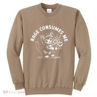 Rage Consumes Me Cat Funny Hilarious Kitten Meme Sweatshirt thumb 0