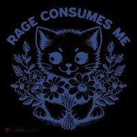 Rage Consumes Me Cat Flower Cute Kitty Cat Meme Funny Gift Coffee Mug thumb 5