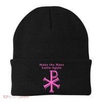Roman Catholic Make The Mass Latin Again Beanie thumb 0