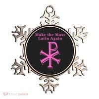 Roman Catholic Make The Mass Latin Again Ornament thumb 0
