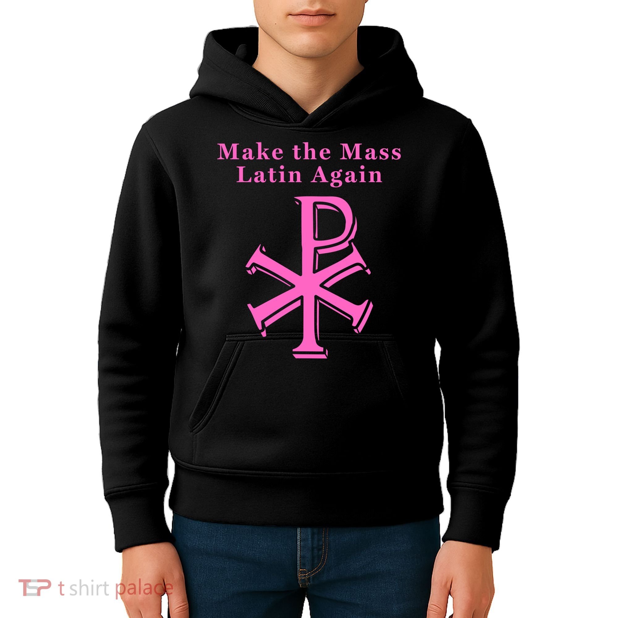 Roman Catholic Make The Mass Latin Again Kids Hoodie