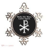 Roman Catholic Make The Mass Latin Again Ornament thumb 0