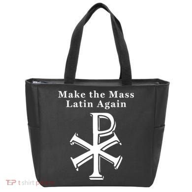 Roman Catholic Make The Mass Latin Again Tote Bag