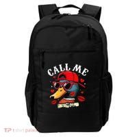 Retro Call Me Valentines Duck Hunting Southern Backpack thumb 0