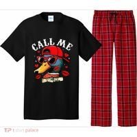 Retro Call Me Valentines Duck Hunting Southern Pajama Set thumb 0