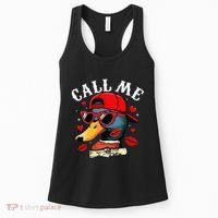 Retro Call Me Valentines Duck Hunting Southern Women's Tank Top thumb 0