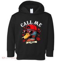 Retro Call Me Valentines Duck Hunting Southern Toddler Hoodie thumb 0