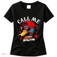 Retro Call Me Valentines Duck Hunting Southern Women's T-Shirt thumb 0