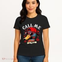 Retro Call Me Valentines Duck Hunting Southern Women's T-Shirt thumb 4