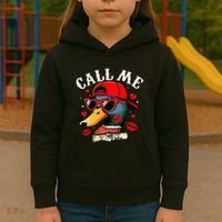 Retro Call Me Valentines Duck Hunting Southern Kids Hoodie thumb 3