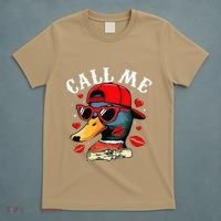 Retro Call Me Valentines Duck Hunting Southern T-Shirt thumb 5