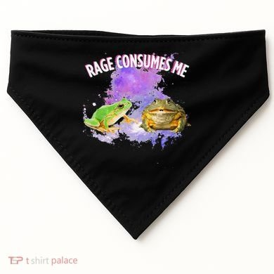 Rage Consumes Me Meme Oddly Specific Memes Funny Memes Frog USA-Made Doggie Bandana