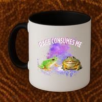 Rage Consumes Me Meme Oddly Specific Memes Funny Memes Frog Coffee Mug thumb 2