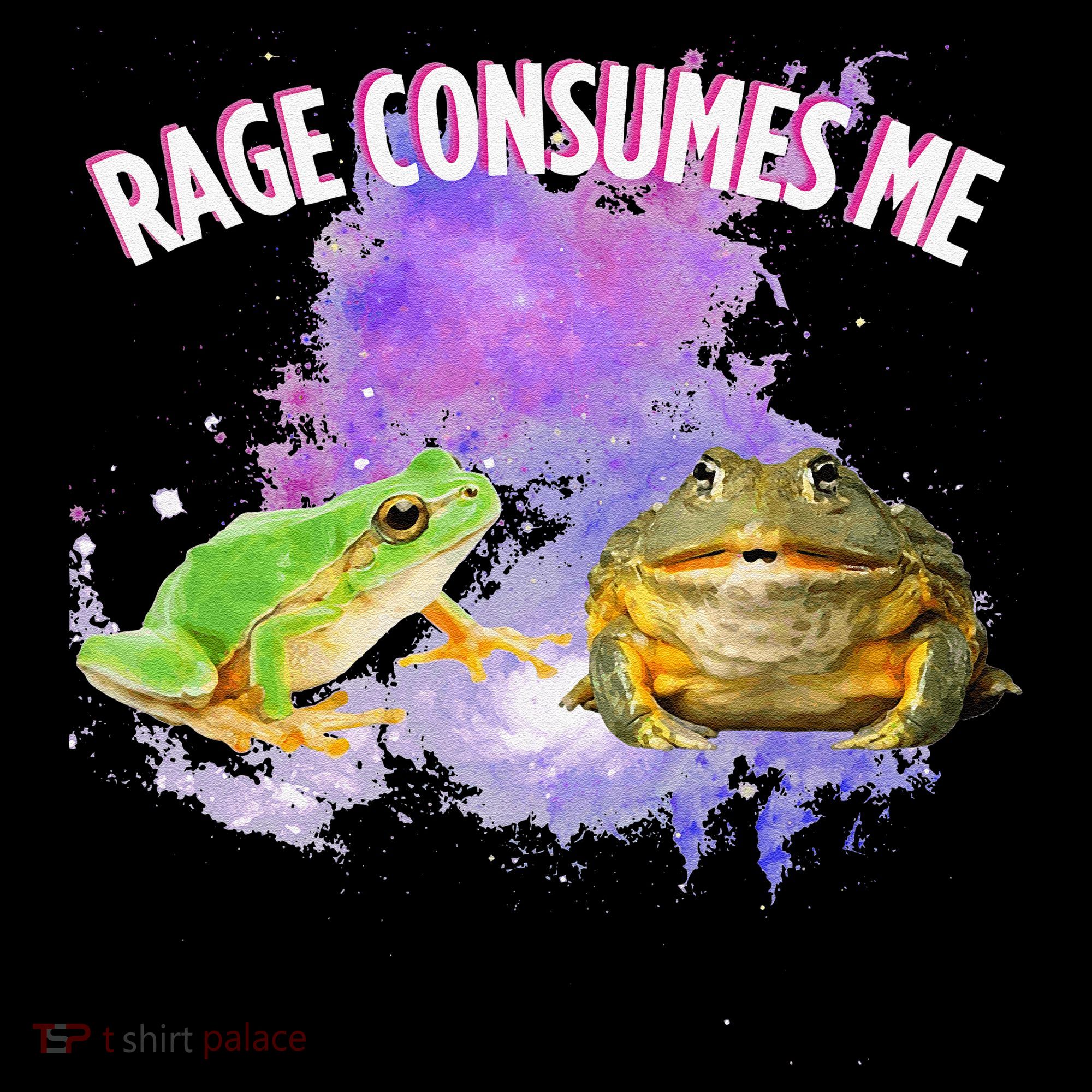 Rage Consumes Me Meme Oddly Specific Memes Funny Memes Frog Women's Hoodie