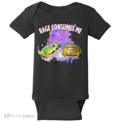 Rage Consumes Me Meme Oddly Specific Memes Funny Memes Frog Baby Bodysuit