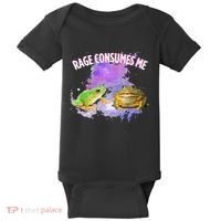 Rage Consumes Me Meme Oddly Specific Memes Funny Memes Frog Baby Bodysuit thumb 0