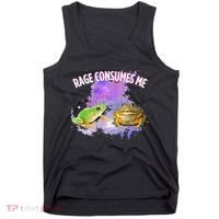 Rage Consumes Me Meme Oddly Specific Memes Funny Memes Frog Tank Top thumb 0