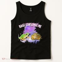 Rage Consumes Me Meme Oddly Specific Memes Funny Memes Frog Tank Top thumb 2