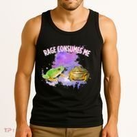 Rage Consumes Me Meme Oddly Specific Memes Funny Memes Frog Tank Top thumb 3