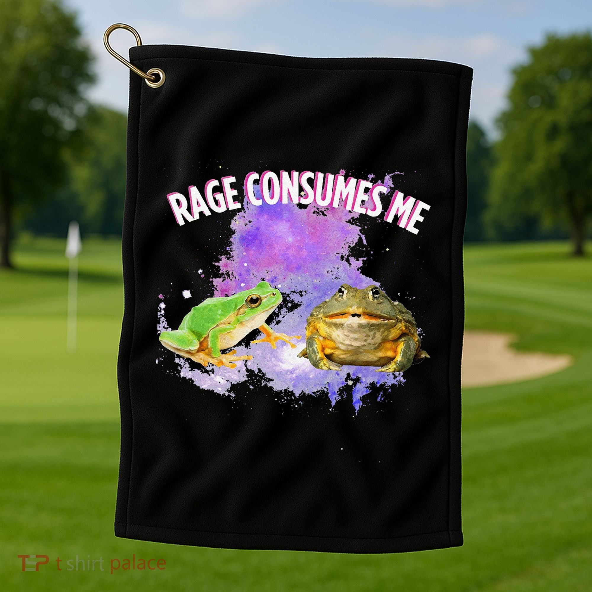 Rage Consumes Me Meme Oddly Specific Memes Funny Memes Frog Golf Towel