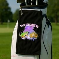 Rage Consumes Me Meme Oddly Specific Memes Funny Memes Frog Golf Towel thumb 2