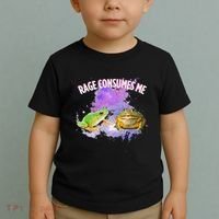 Rage Consumes Me Meme Oddly Specific Memes Funny Memes Frog Toddler T-Shirt thumb 2