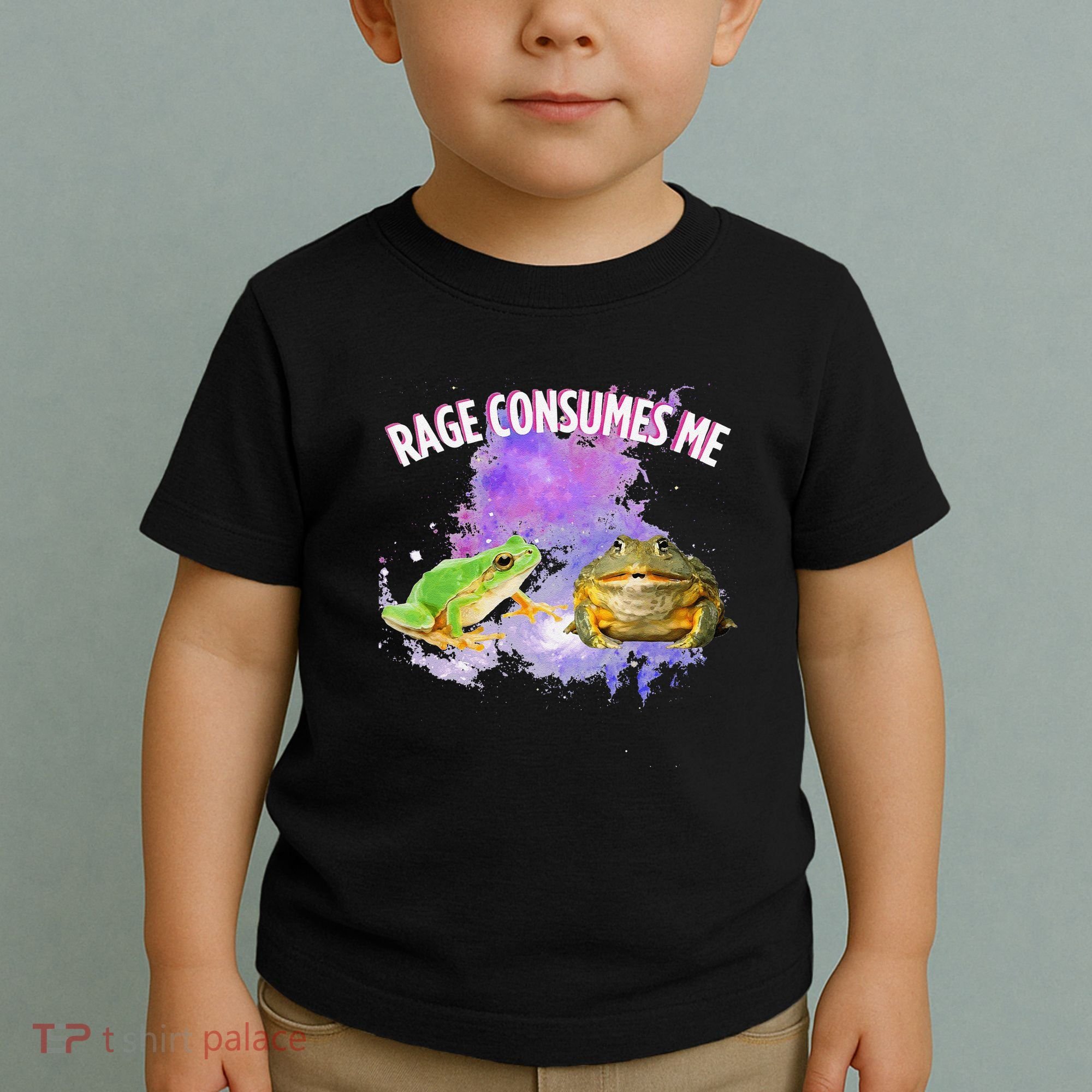 Rage Consumes Me Meme Oddly Specific Memes Funny Memes Frog Toddler T-Shirt