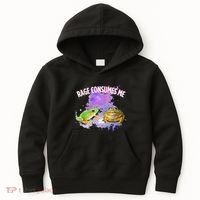Rage Consumes Me Meme Oddly Specific Memes Funny Memes Frog Kids Hoodie thumb 0