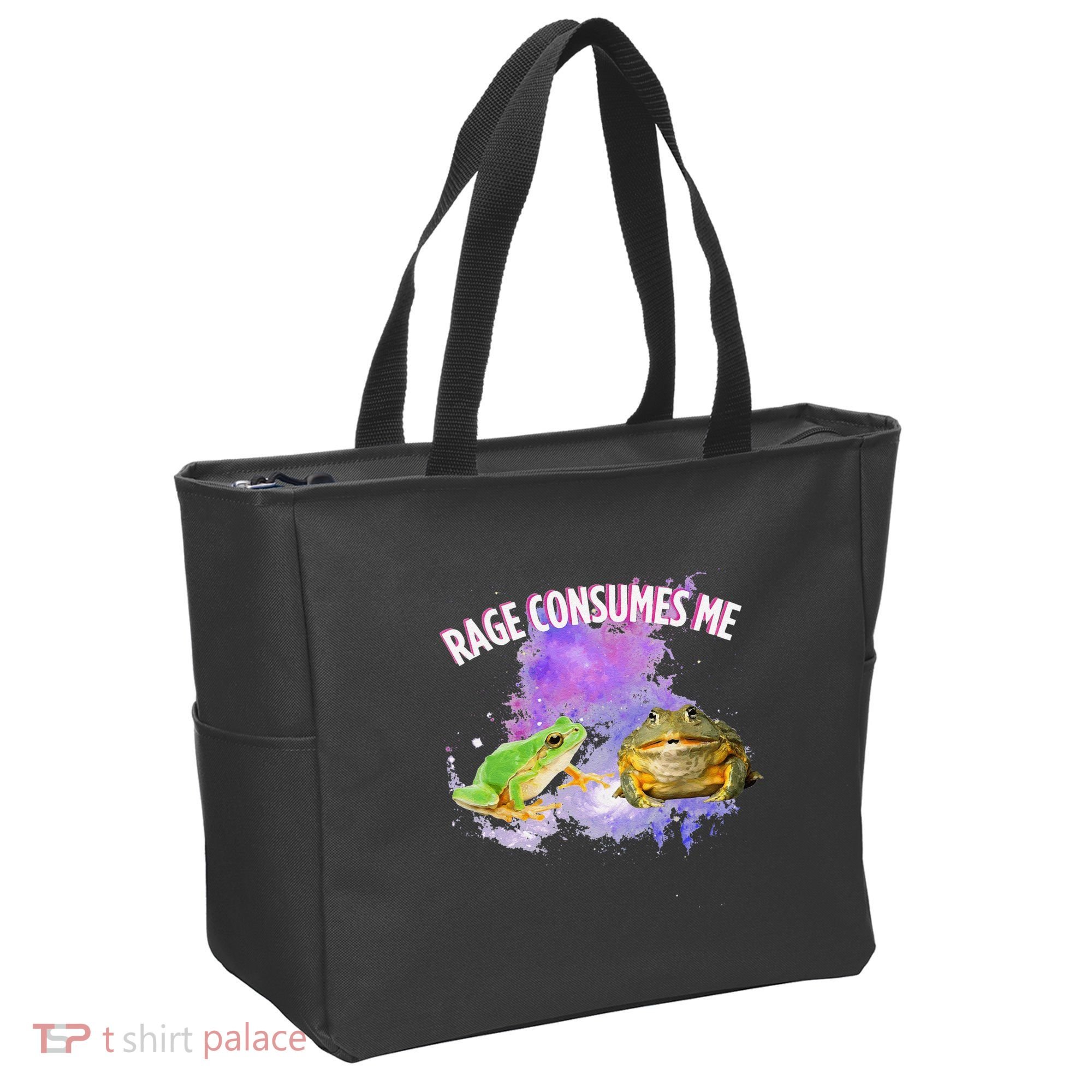 Rage Consumes Me Meme Oddly Specific Memes Funny Memes Frog Tote Bag