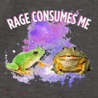 Rage Consumes Me Meme Oddly Specific Memes Funny Memes Frog Vector Backpack thumb 2