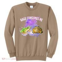 Rage Consumes Me Meme Oddly Specific Memes Funny Memes Frog Sweatshirt thumb 0
