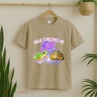 Rage Consumes Me Meme Oddly Specific Memes Funny Memes Frog T-Shirt thumb 2