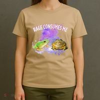 Rage Consumes Me Meme Oddly Specific Memes Funny Memes Frog T-Shirt thumb 4