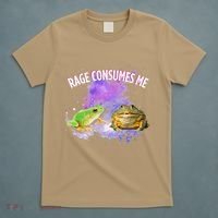 Rage Consumes Me Meme Oddly Specific Memes Funny Memes Frog T-Shirt thumb 5