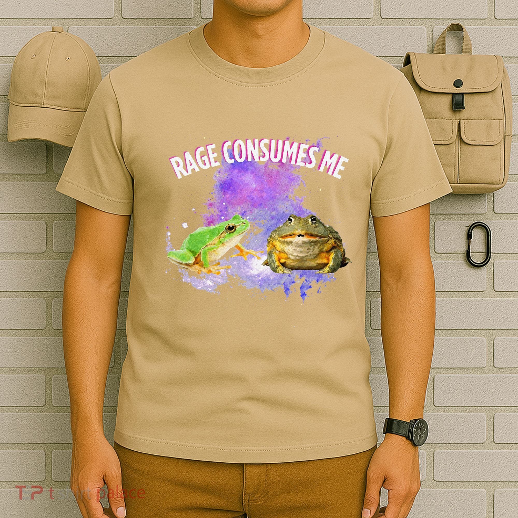 Rage Consumes Me Meme Oddly Specific Memes Funny Memes Frog T-Shirt