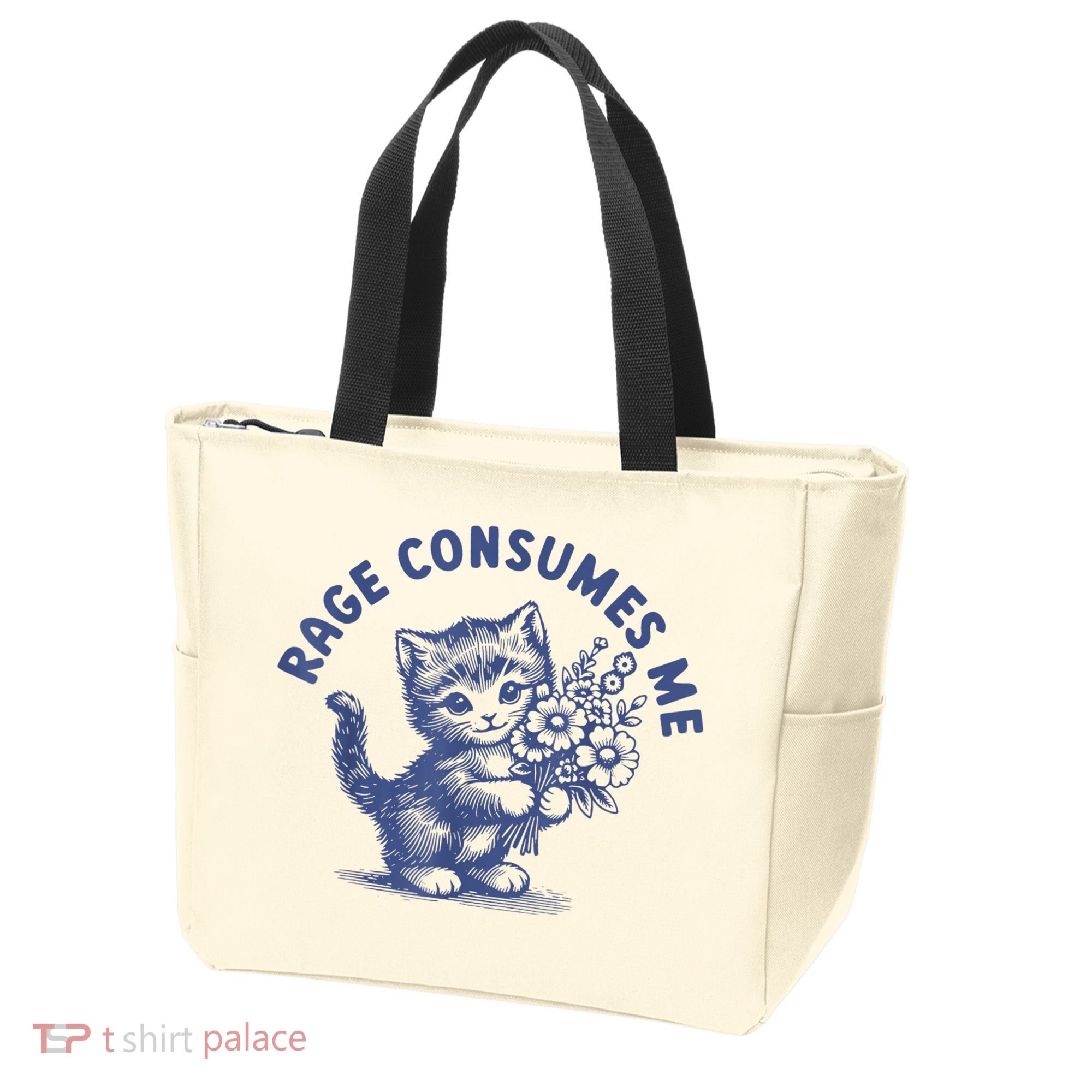 Rage Consumes Me Tote Bag