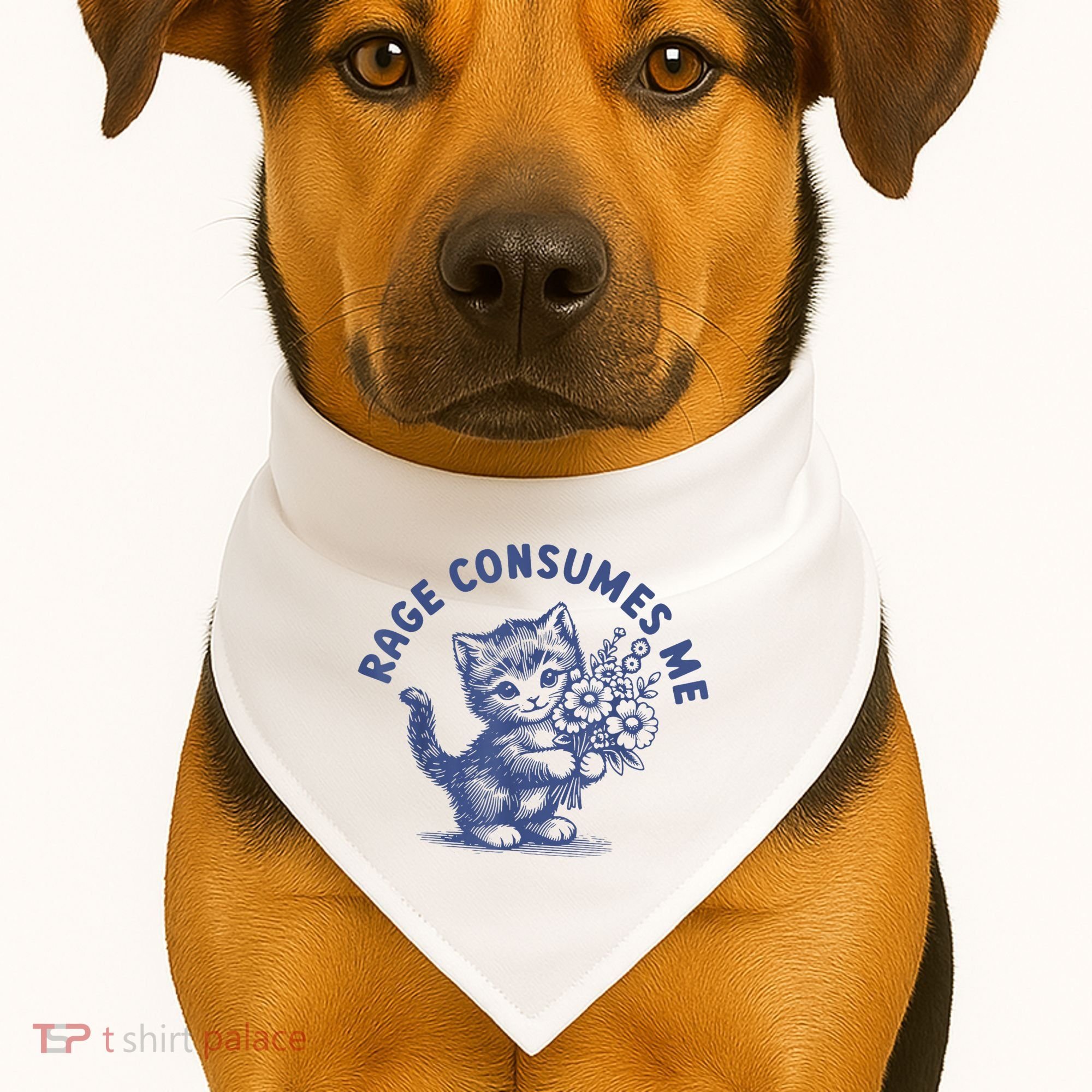 Rage Consumes Me USA-Made Doggie Bandana