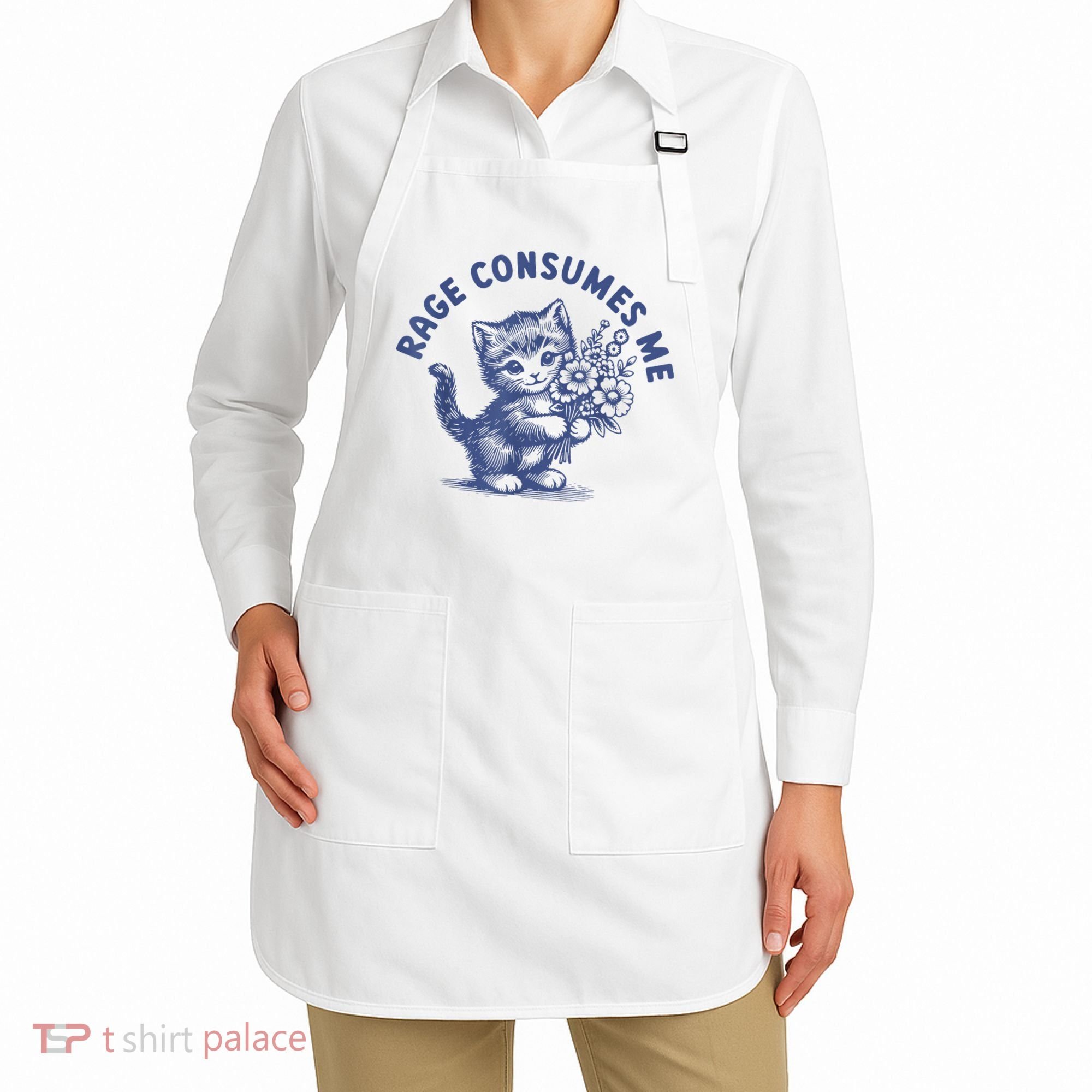 Rage Consumes Me Apron