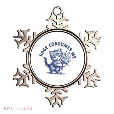 Rage Consumes Me Ornament
